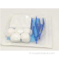 Kit d&#39;instruments d&#39;examen oral chirurgical dentaire jetable